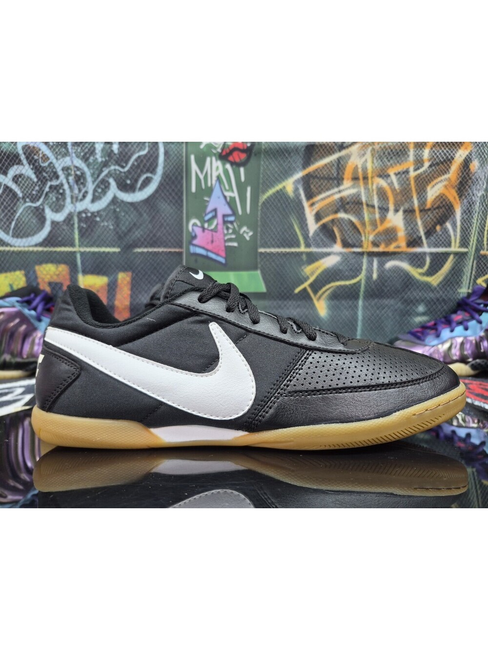 Nike Men Davinho Shoes BRAND NEW Mens 8M And Women's 9.5W 580452 010 Black NEW